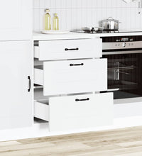 Küchenunterschrank Kalmar Weiß Holzwerkstoff