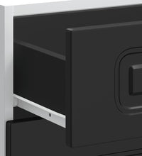 Küchenunterschrank Kalmar Schwarz Holzwerkstoff