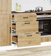 Küchenunterschrank Kalmar Artisan-Eiche Holzwerkstoff