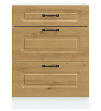 Küchenunterschrank Kalmar Artisan-Eiche Holzwerkstoff