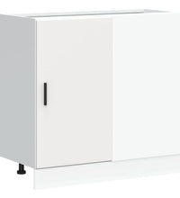 Spülenunterschrank Weiß Holzwerkstoff