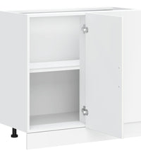 Spülenunterschrank Weiß Holzwerkstoff