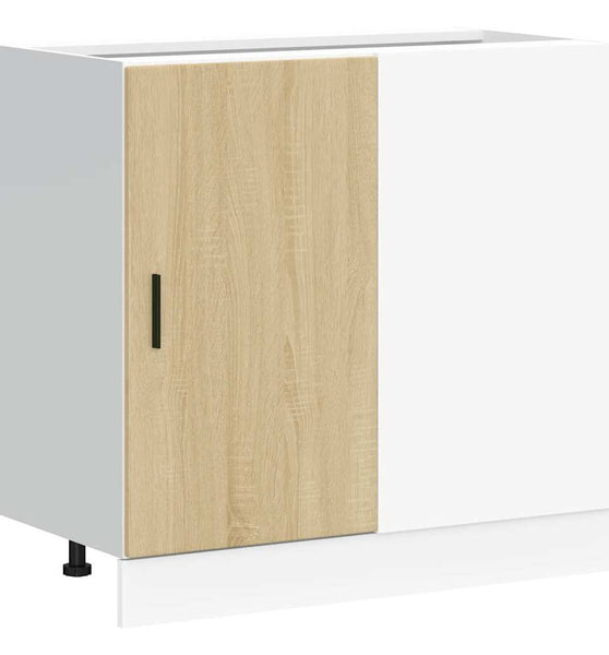 Spülenunterschrank Sonoma-Eiche Holzwerkstoff