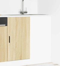 Spülenunterschrank Sonoma-Eiche Holzwerkstoff