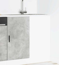 Spülenunterschrank Betongrau Holzwerkstoff