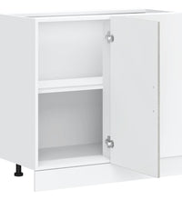 Spülenunterschrank Betongrau Holzwerkstoff