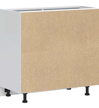 Spülenunterschrank Räuchereiche Holzwerkstoff