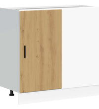 Spülenunterschrank Artisan-Eiche Holzwerkstoff