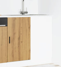 Spülenunterschrank Artisan-Eiche Holzwerkstoff