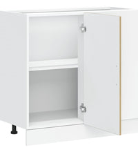 Küchenunterschrank Porto Sonoma-Eiche Holzwerkstoff