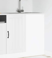 Spülenunterschrank Lucca Weiß Holzwerkstoff