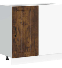 Spülenunterschrank Lucca Räuchereiche Holzwerkstoff