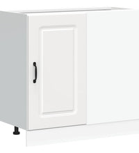 Küchenunterschrank Kalmar Weiß Holzwerkstoff