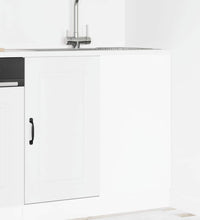 Küchenunterschrank Kalmar Weiß Holzwerkstoff