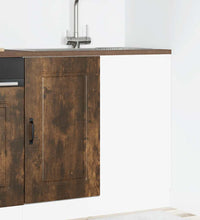 Küchenunterschrank Kalmar Räuchereiche Holzwerkstoff