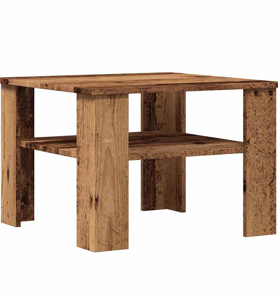 Couchtisch Altholz-Optik 60x60x42 cm Holzwerkstoff