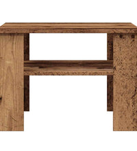 Couchtisch Altholz-Optik 60x60x42 cm Holzwerkstoff