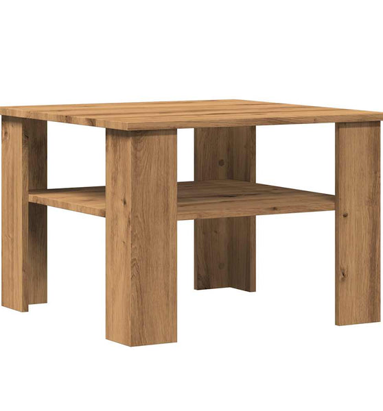 Couchtisch Artisan-Eiche 60x60x42 cm Holzwerkstoff