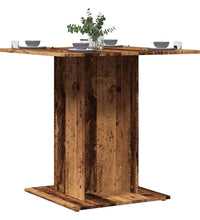 Esstisch Altholz-Optik 80x80x75 cm Holzwerkstoff