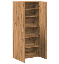 Schuhschrank Artisan-Eiche 80x35,5x180 cm Holzwerkstoff