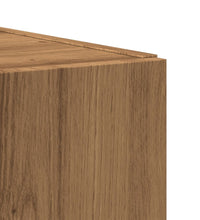 Schuhschrank Artisan-Eiche 80x35,5x180 cm Holzwerkstoff