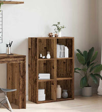 Bücherregal/Sideboard Altholz-Optik 66x30x98 cm Holzwerkstoff