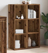 Bücherregal/Sideboard Altholz-Optik 66x30x98 cm Holzwerkstoff