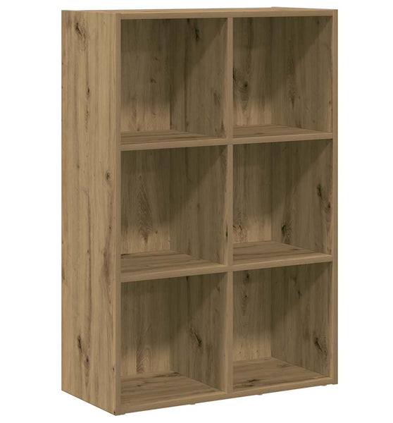 Bücherregal/Sideboard Artisan-Eiche 66x30x98 cm Holzwerkstoff