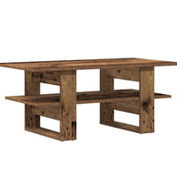 Couchtisch Altholz-Optik 102x55x42 cm Holzwerkstoff