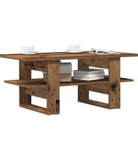 Couchtisch Altholz-Optik 102x55x42 cm Holzwerkstoff