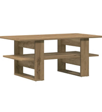 Couchtisch Artisan-Eiche 102x55x42 cm Holzwerkstoff