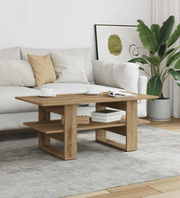 Couchtisch Artisan-Eiche 102x55x42 cm Holzwerkstoff