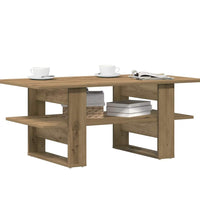 Couchtisch Artisan-Eiche 102x55x42 cm Holzwerkstoff