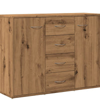 Sideboard Artisan-Eiche 88x30x64 cm Holzwerkstoff