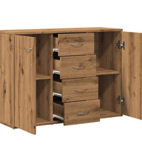 Sideboard Artisan-Eiche 88x30x64 cm Holzwerkstoff