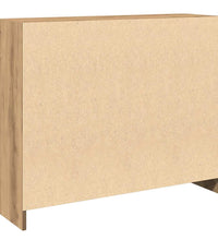 Sideboard Artisan-Eiche 91x28x75 cm Holzwerkstoff