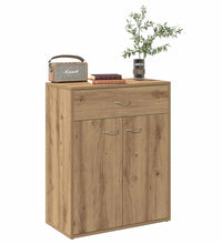 Sideboard Artisan-Eiche 60x30x75 cm Holzwerkstoff