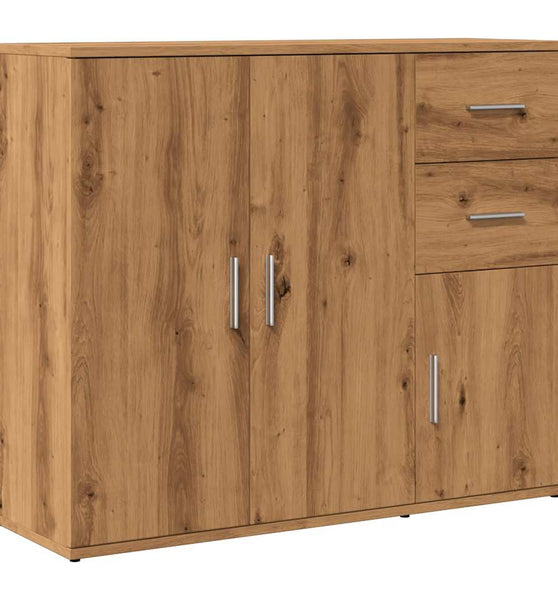 Sideboard Artisan-Eiche 91x29,5x75 cm Holzwerkstoff