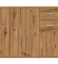 Sideboard Artisan-Eiche 91x29,5x75 cm Holzwerkstoff