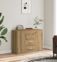 Sideboard Artisan-Eiche 90x29,5x65 cm Holzwerkstoff