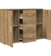 Sideboard Artisan-Eiche 90x29,5x65 cm Holzwerkstoff