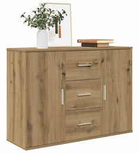 Sideboard Artisan-Eiche 90x29,5x65 cm Holzwerkstoff