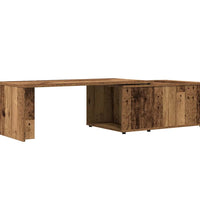 Couchtisch Altholz-Optik 150x50x35 cm Holzwerkstoff