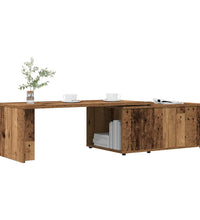 Couchtisch Altholz-Optik 150x50x35 cm Holzwerkstoff