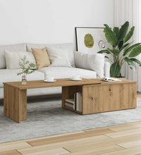 Couchtisch Artisan-Eiche 150x50x35 cm Holzwerkstoff