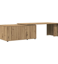 Couchtisch Artisan-Eiche 150x50x35 cm Holzwerkstoff