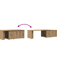 Couchtisch Artisan-Eiche 150x50x35 cm Holzwerkstoff