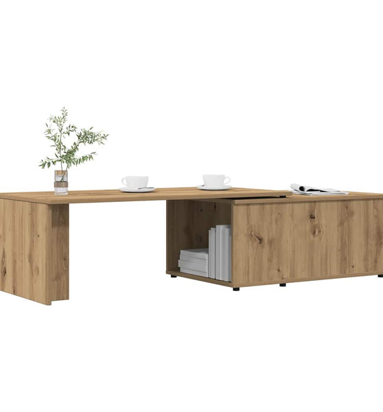 Couchtisch Artisan-Eiche 150x50x35 cm Holzwerkstoff