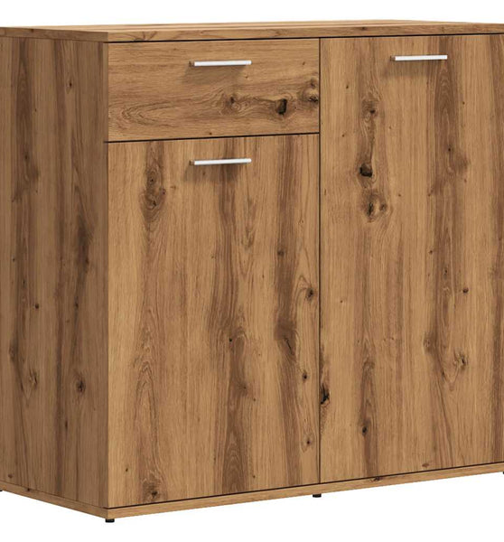 Sideboard Artisan-Eiche 80x36x75 cm Holzwerkstoff