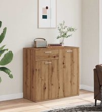 Sideboard Artisan-Eiche 80x36x75 cm Holzwerkstoff